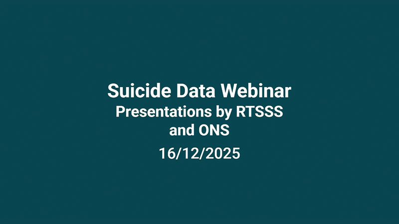 Suicide Data Webinar